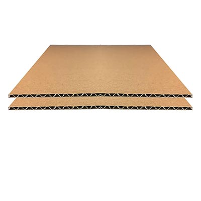Three-layer-corrugated-cardboard